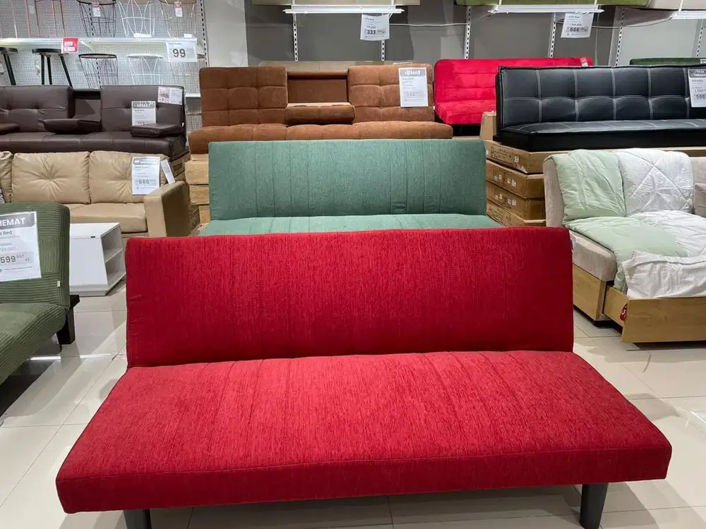 SOFABED bahan bludru adem