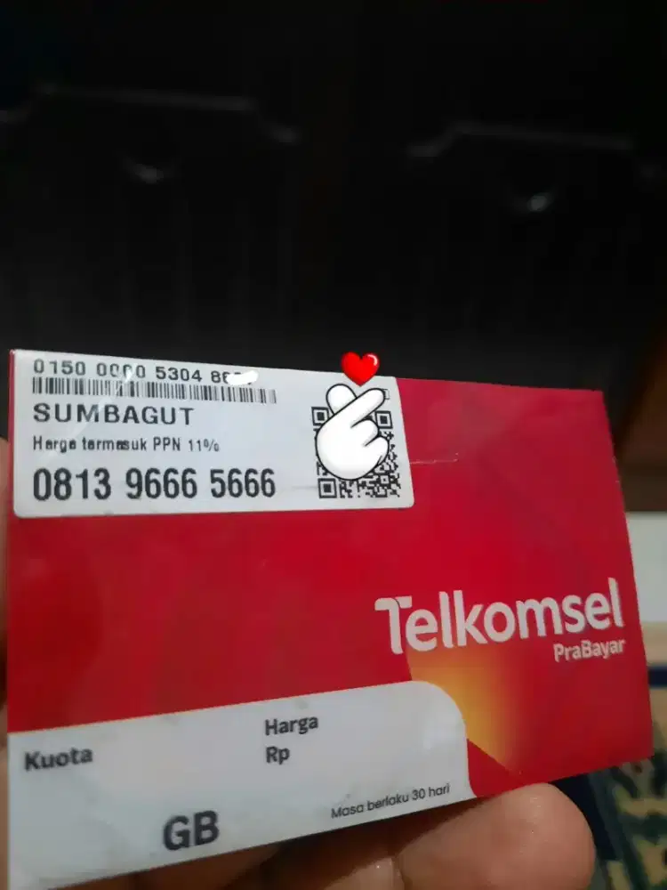 Free 260gb dobel tripel nomor cantik