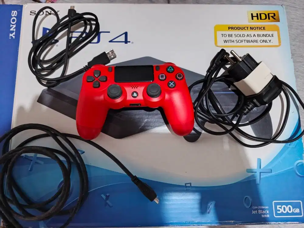 Jual PS4 Slim 500GB Second