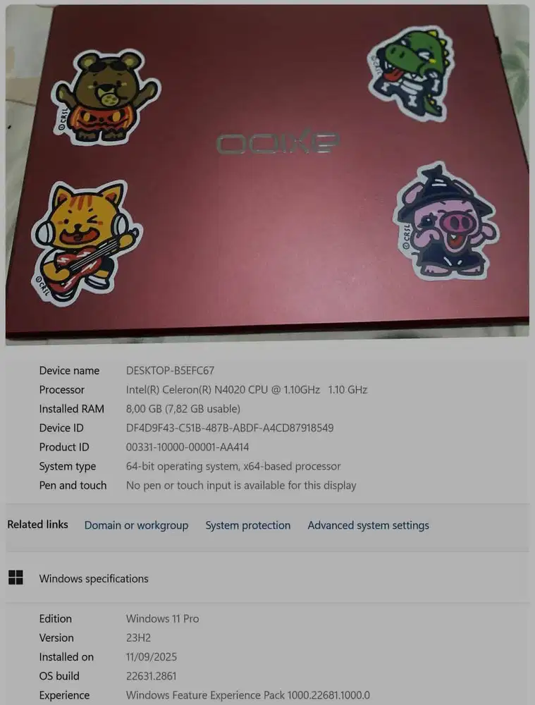 Jual cepat mybook axioo