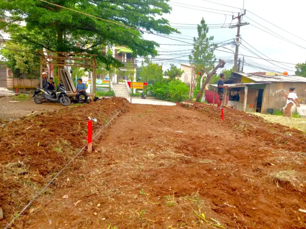 Jual Kavling Kost Dekat Univ. IPB Dramaga, Lokasi Tepi Jalan Ramai