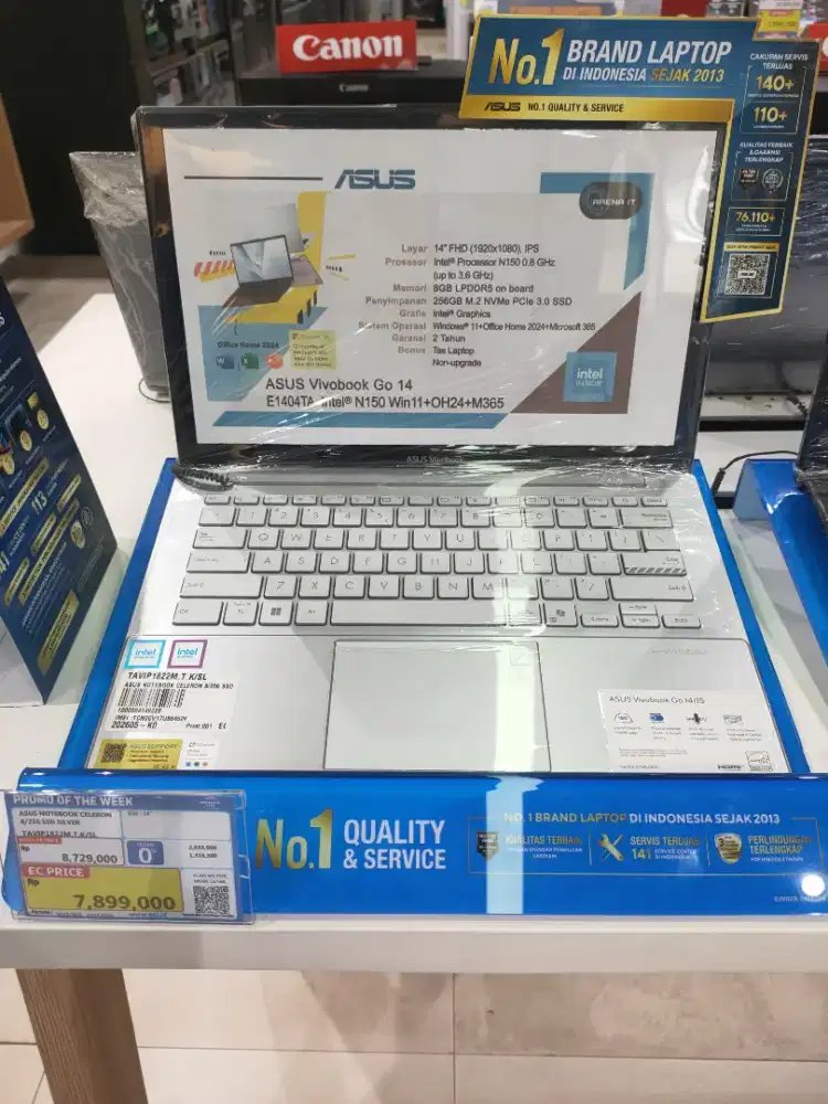Laptop Asus 14 FHD(1920X1080), IPS RAM8/256GB