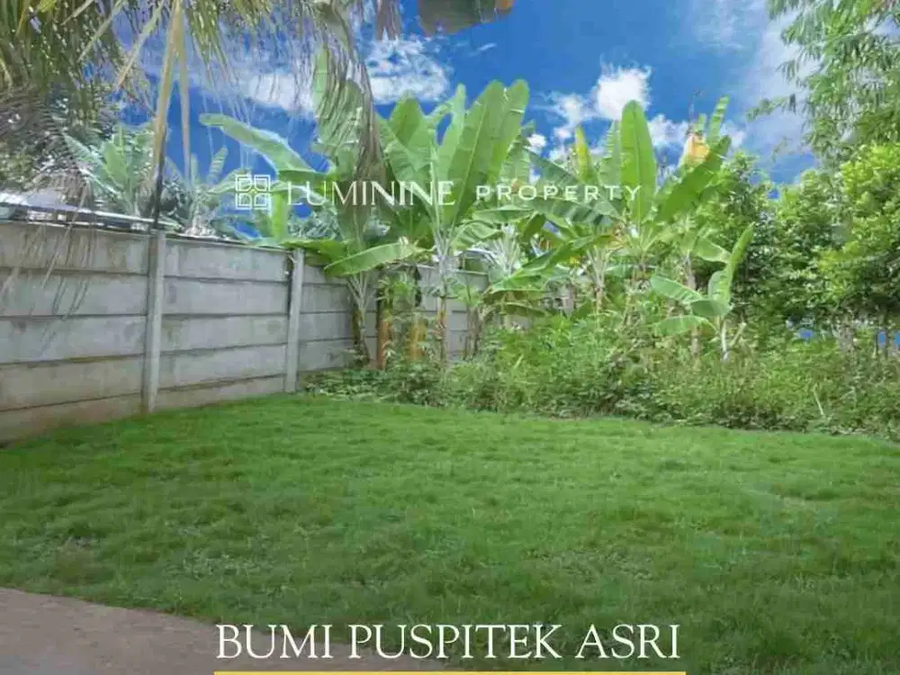 TERMURAH!! TANAH KAVLING SIAP BANGUN DI BUMI PUSPITEK ASRI SERPONG TANGSEL