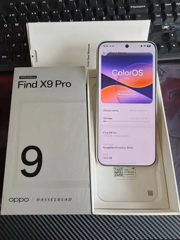 [JUAL][BEKAS] FIND X9 Pro 16GB 512GB Putih