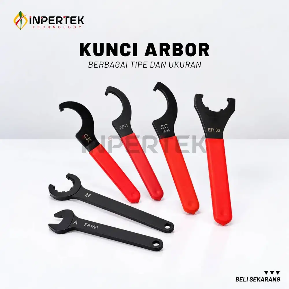 Kunci Arbor Mesin Milling Alat Pengencang Dudukan Cutter