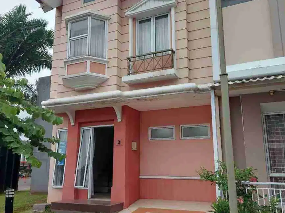 JUAL CEPAT TURUN HARGA  BELI  RUMAH DAPAT TANAH CLUSTER MILANO GADING SERPONG