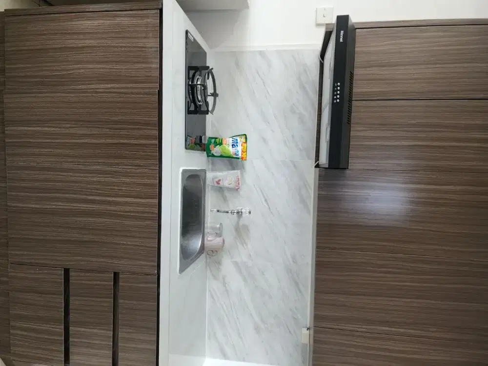 disewa unit apartemen green lake sunter,studio furnished,view danau