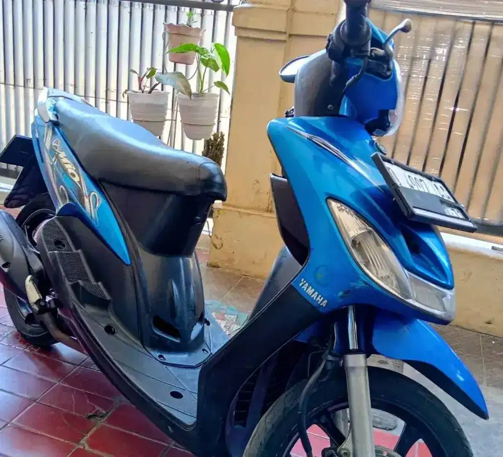 Yamaha Mio Smile Carbu 2011 Biru Ori mulus mantap siap pakai