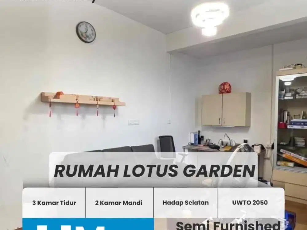 Dijual Rumah Lotus Garden