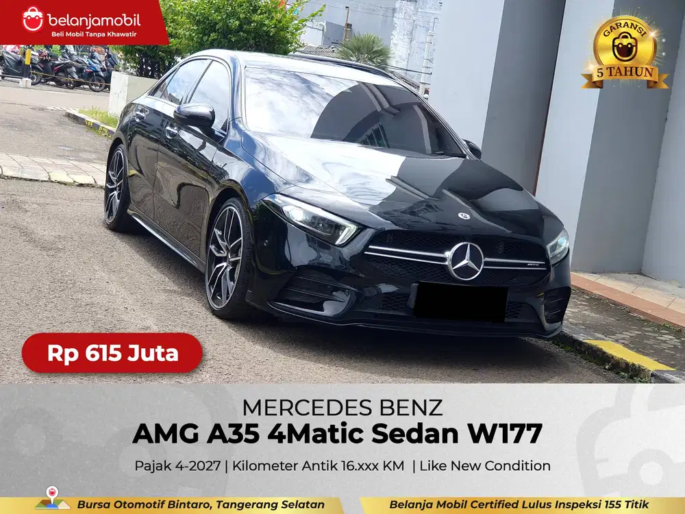 [GARANSI 5THN] Mercedes Benz Mercy AMG A 35 A35 4Matic 2021/2022/2023