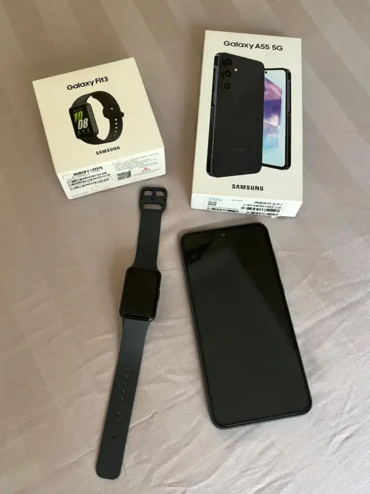 Samsung A55 Ram 8/256 GB Mulus Lengkap Bonus Jam Tangan Samsung