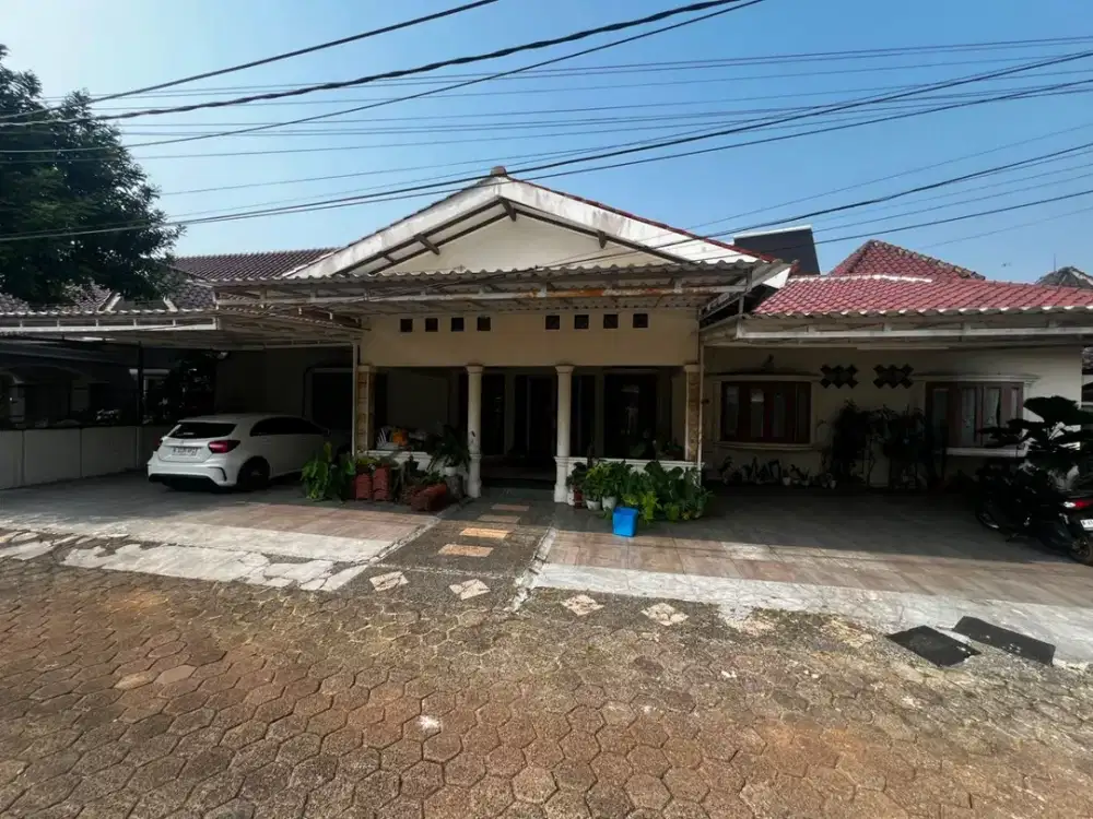 DALAM CLUSTER! RUMAH CIRENDEU LT 429 M2 4,5M