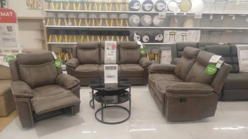 JUAL PROMO SOFA SET RECLINER CILEGON