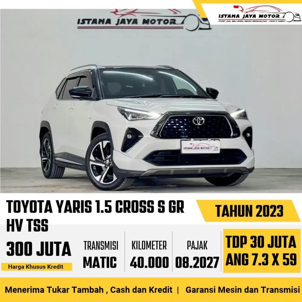 Toyota Yaris cross S GR HV TSS at 2023