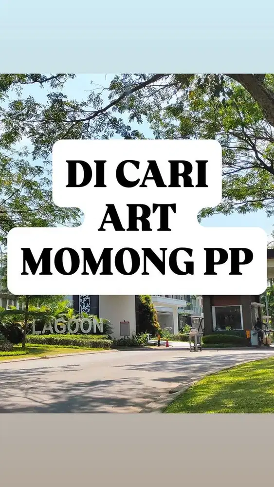 DI CARI ART MOMONG PP anak 1 tahun