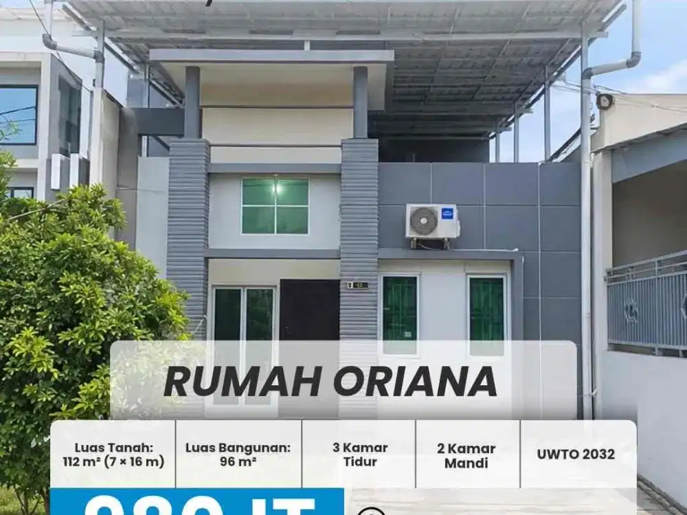 Dijual Rumah Oriana