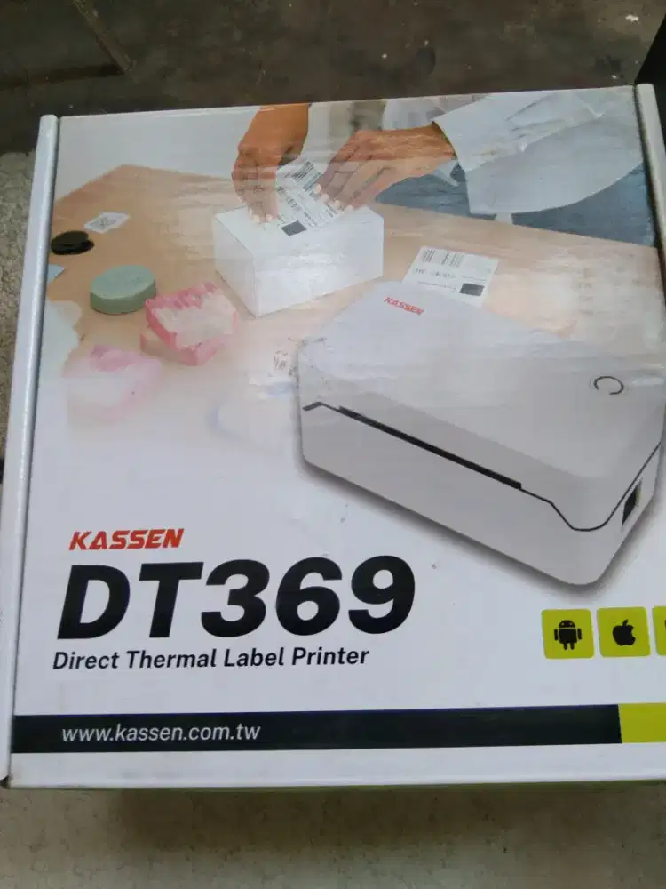 Thermal printer kassen dt 369 label jualan online
