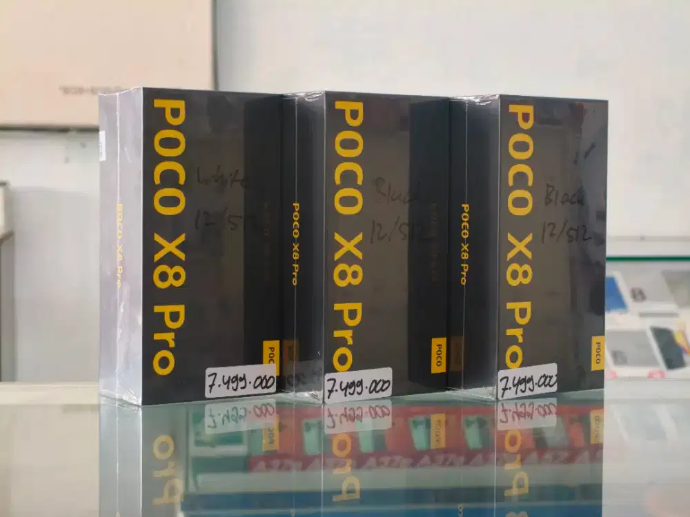 POCO X8 PRO 5G 12/512 NEW SEGEL PROMO TERMURAH