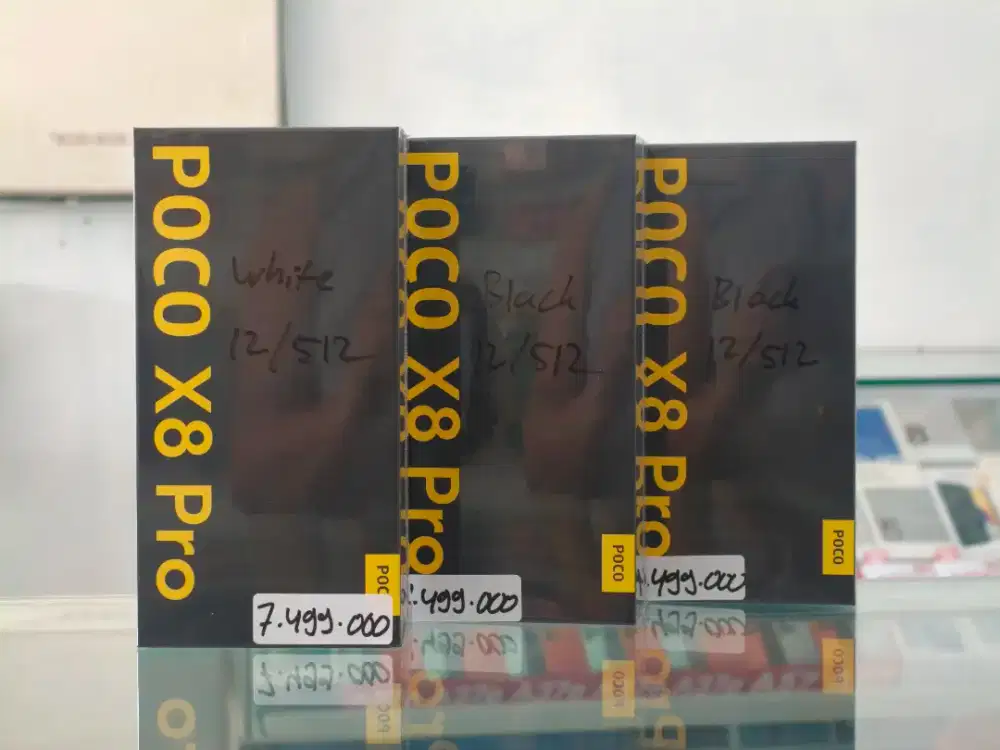 POCO X8 PRO 5G 12/512 NEW SEGEL TERMURAH