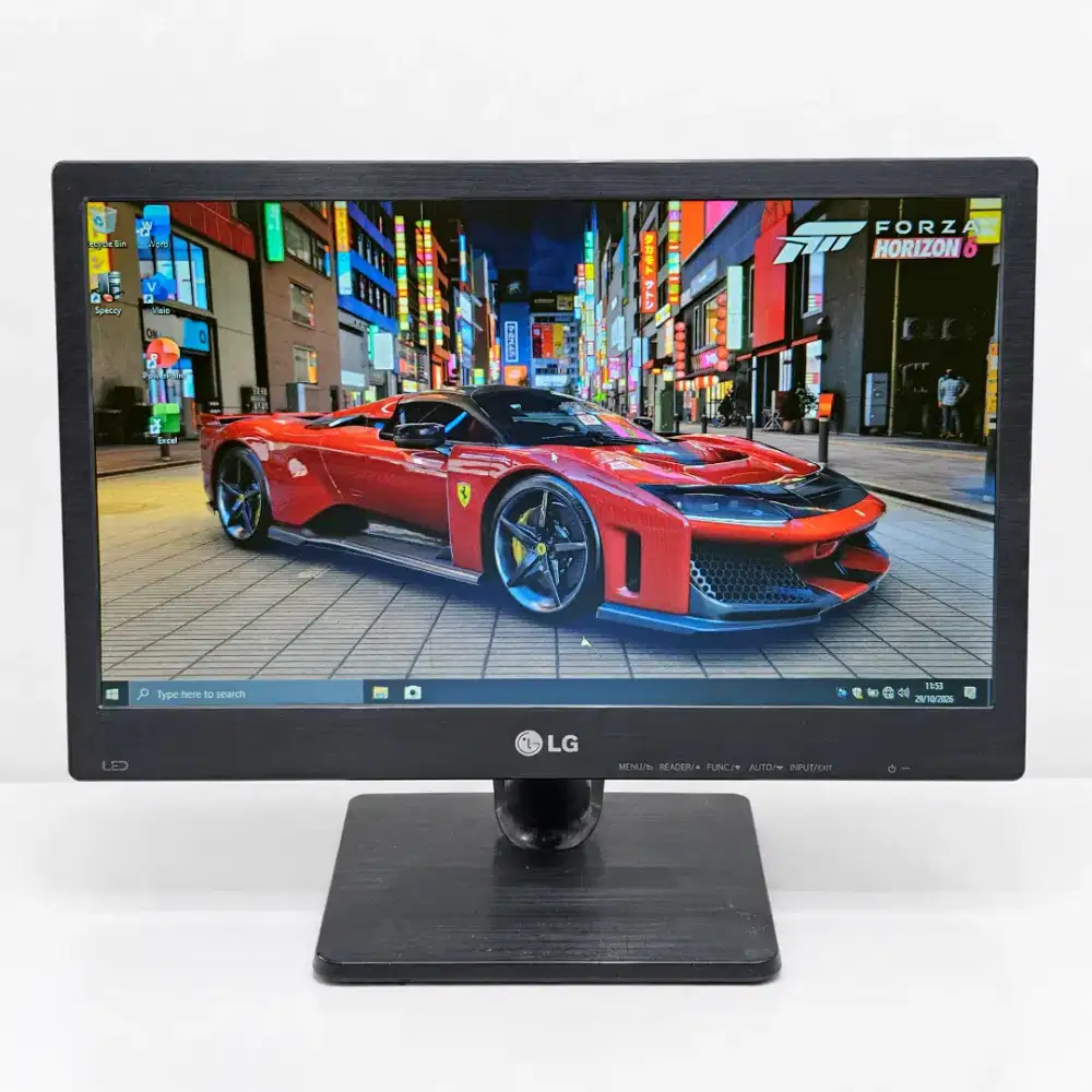 Led monitor LG 16inch + adaptor DC 19v ori