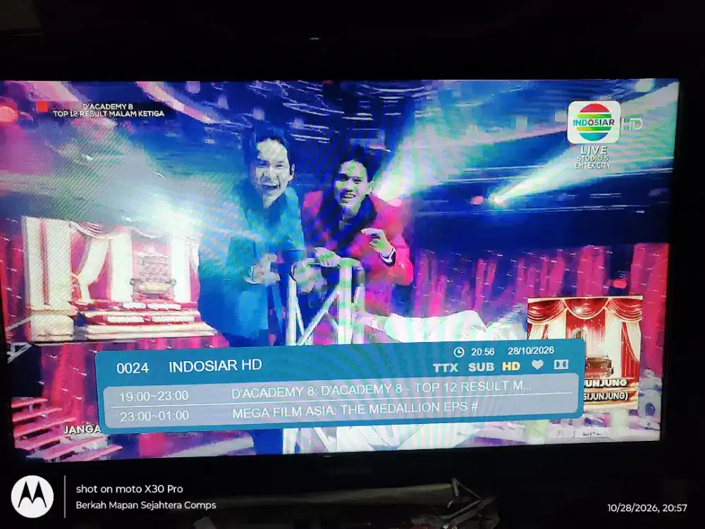 TV LCD Samsung 40 inch Analog normal jernih mantap
