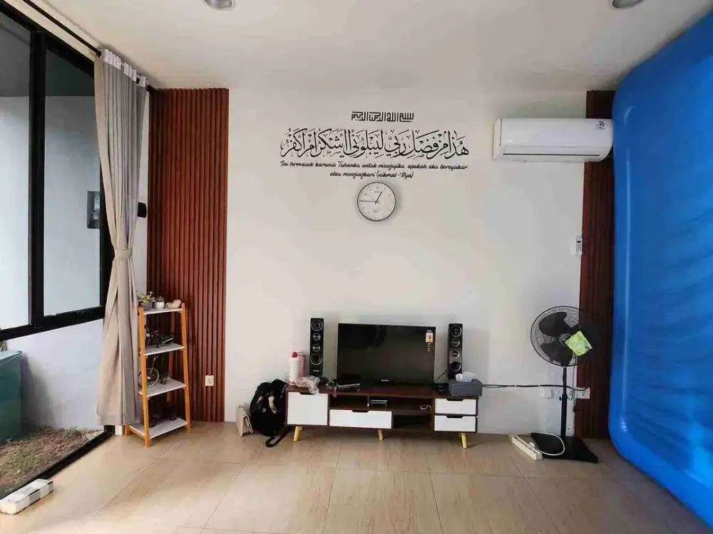 DISEWAKAN RUMAH SEMI FURNISED CENDANA 3 BEDROOM