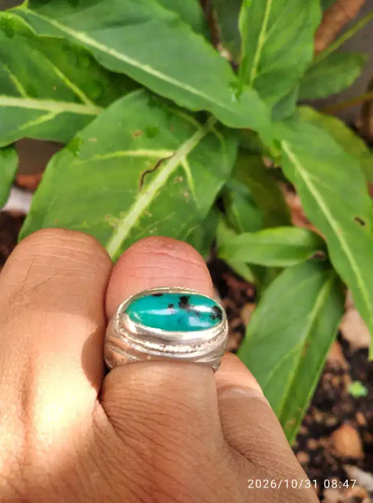 Batu cincin Bacan Doko Ring Alpaka super