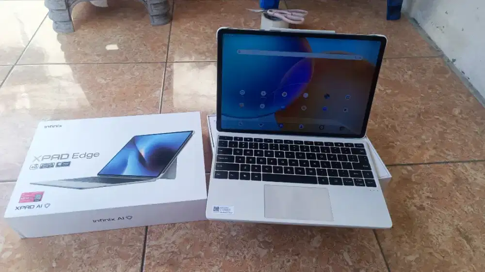 Infinix xpad edge 4g 8/256 fullset like new