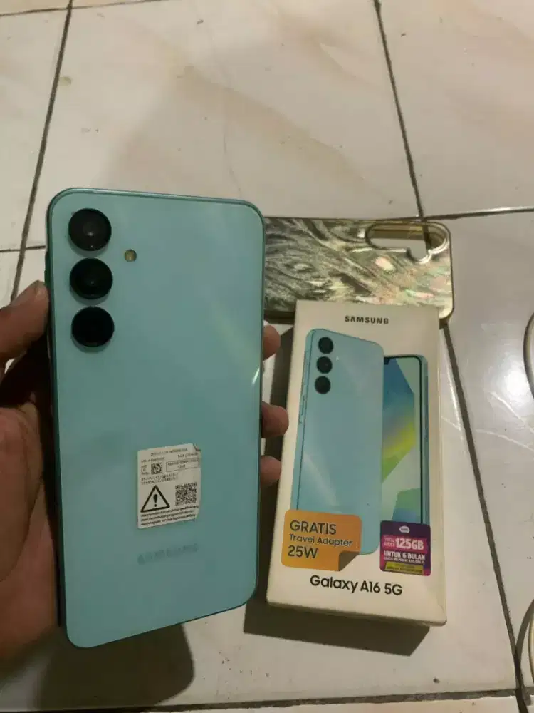 Samsung galaxy A16 5g ram 8/256gb fullset nominus