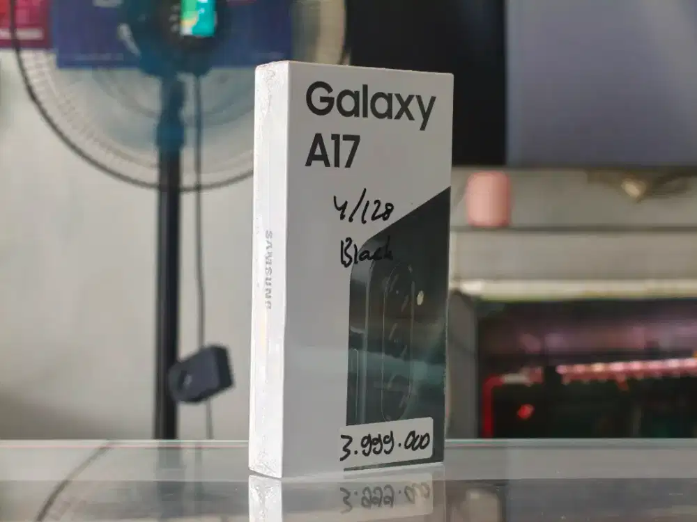 SAMSUNG A17 4G 4/128 NEW SEGEL PROMO TERMURAH BISA COD
