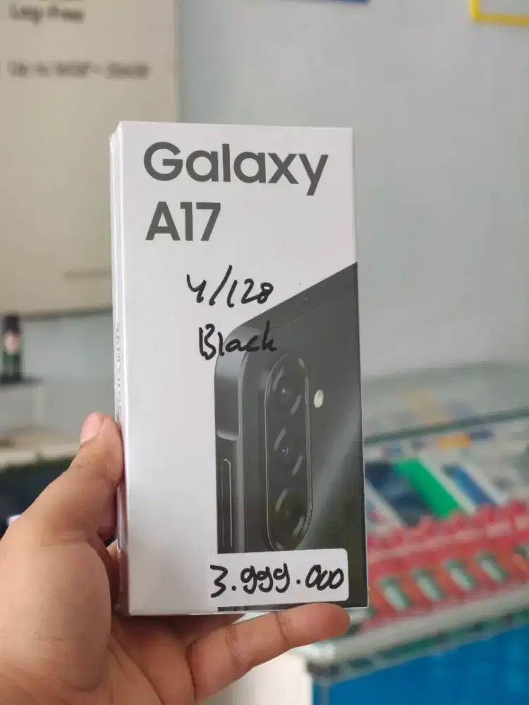 SAMSUNG A17 4G 4/128 NEW SEGEL PROMO TERMURAH SIAP ANTAR
