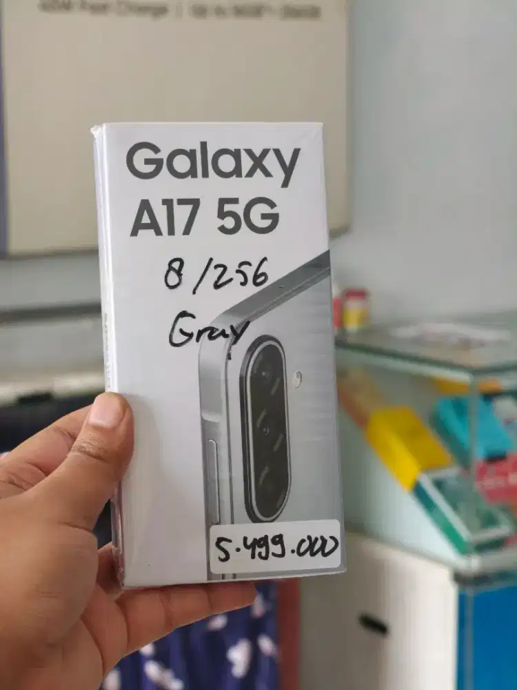 SAMSUNG A17 5G 8/256 NEW SEGEL TERMURAH BISA COD FREE ONGKIRR