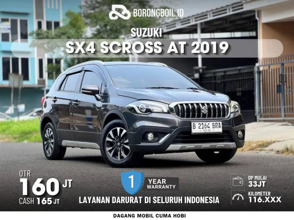 Suzuki SX4 Scross 2019 AT Abu Metalik