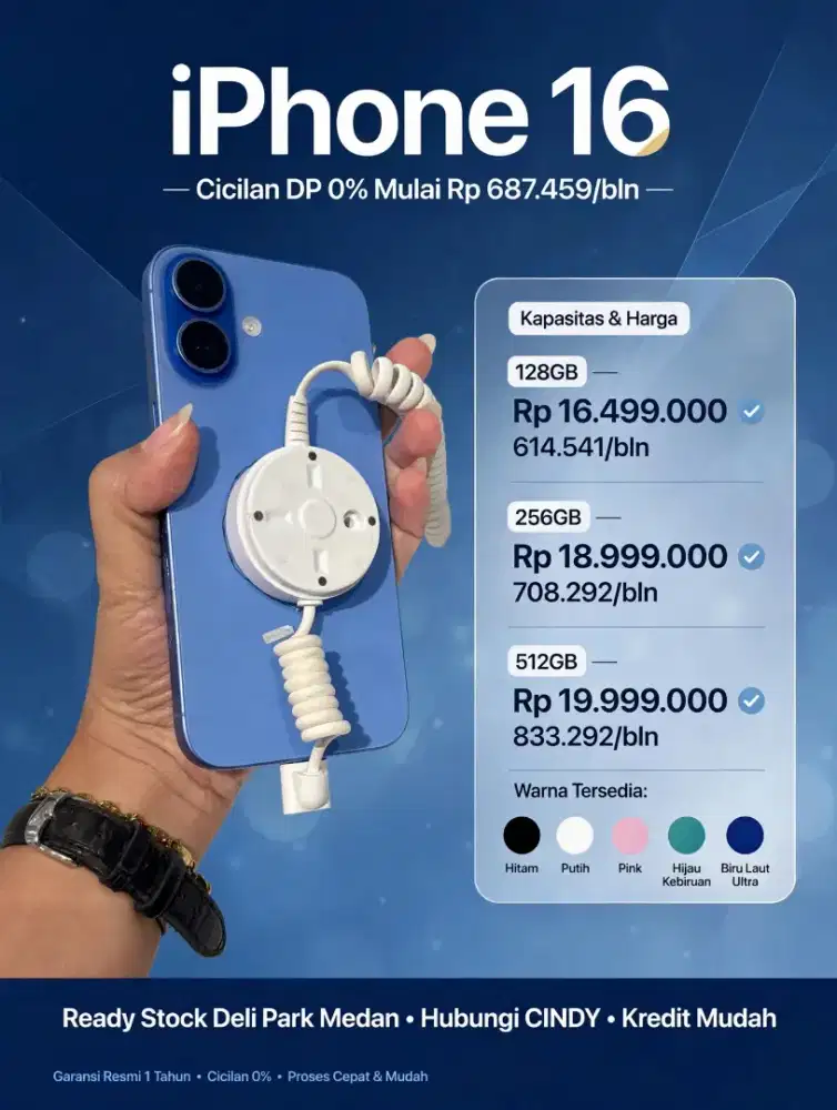 iPhone 16 bisa kredit