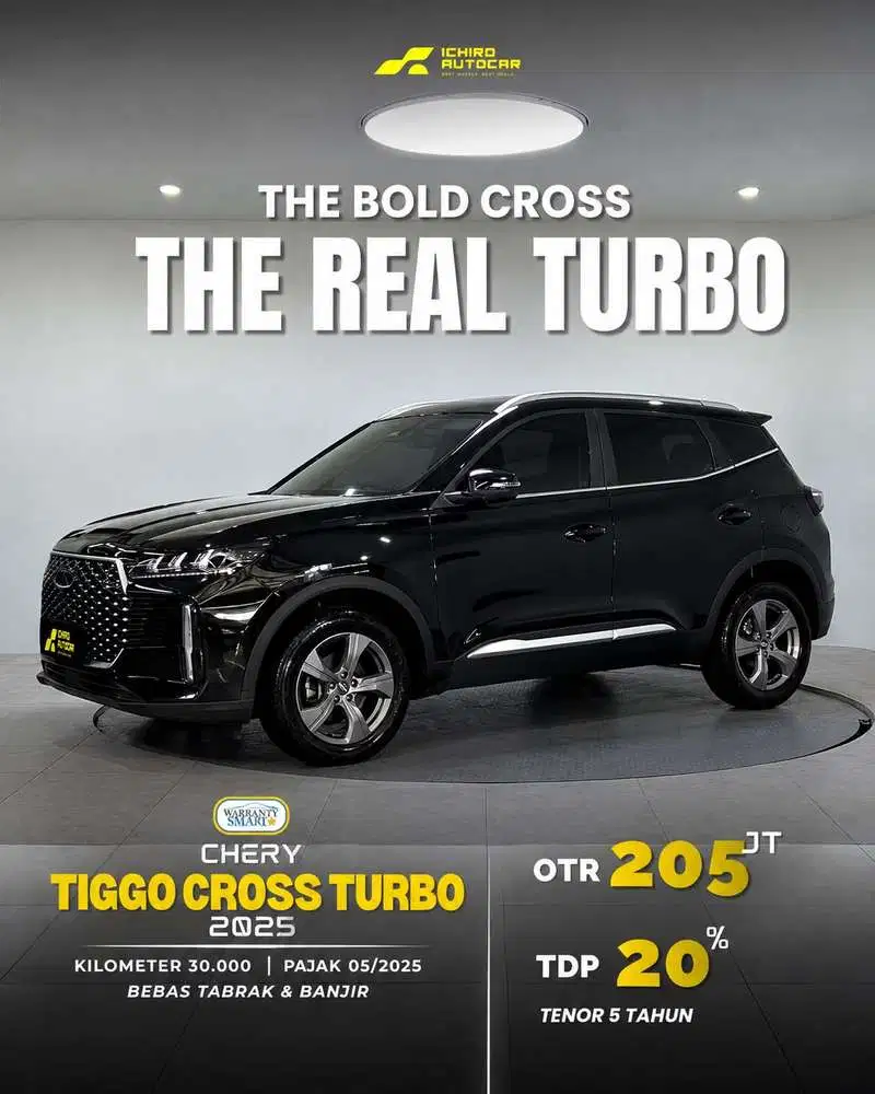 [FREE GARANSI 1TH] CHERY TIGGO CROSS TURBO 2025