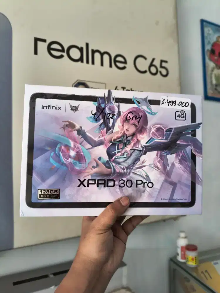 INFINIX XPAD 30 PRO 4G 4/128 NEW SEGEL PALING MURAH BISA ANTAR