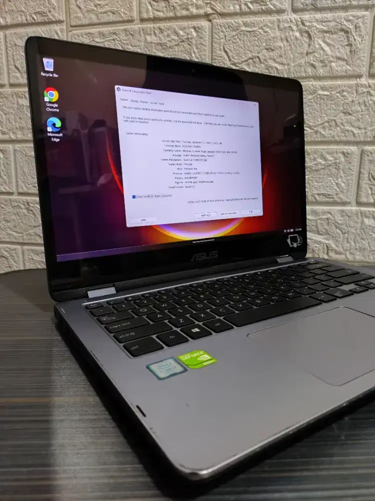 ASUS VIVOBOOK FLIP TP410 INTEL i7 Ram 8GB