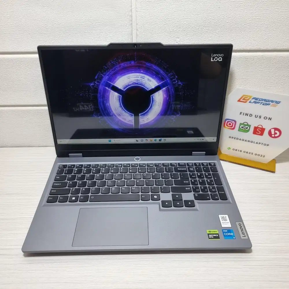 Lenovo LOQ 15IRX9 Core i5-13450HX RAM 16GB SSD 512GB RTX 3050