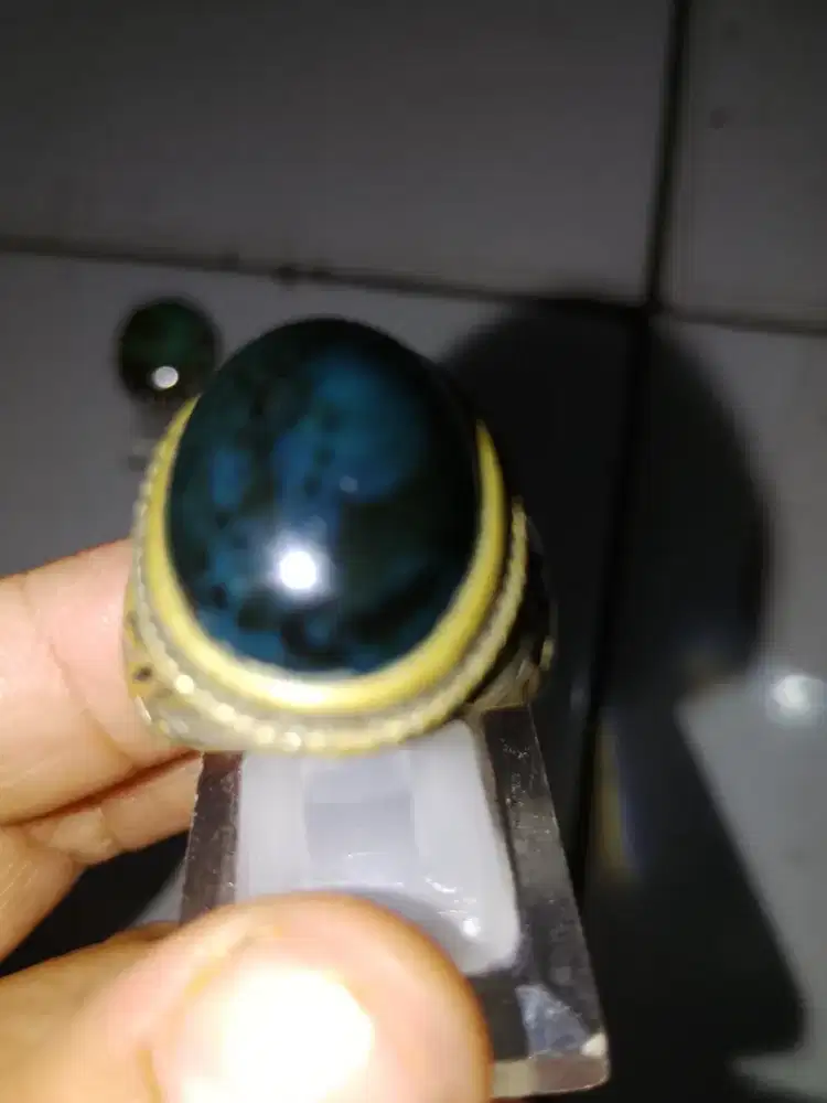 cincin batu akik bacan