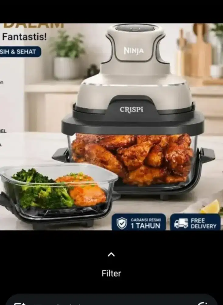 Air fryer merek ninja