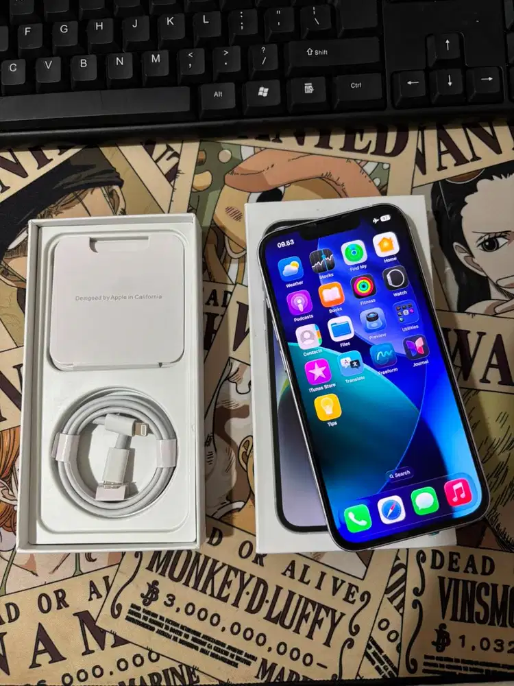 Iphone 14 128 Gb Ungu All Operator Bh 100% Fullset Muluss IOS 27