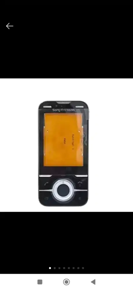 Casing Sony Ericsson U100 Yari Original 100% copotan - Fullset.