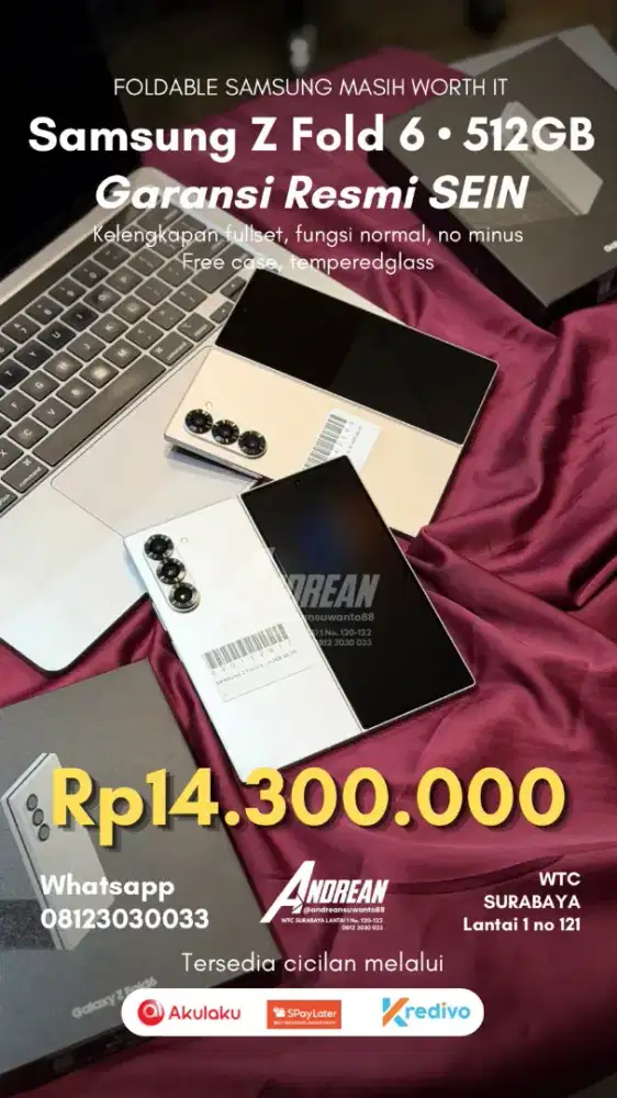 Samsung ZFold 6 second
