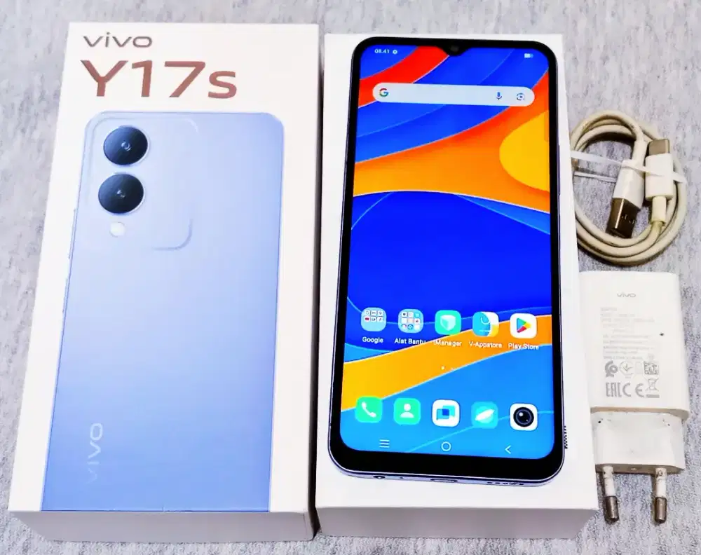 VIVO Y17S 6+6GB/128GB LENGKAP ORI