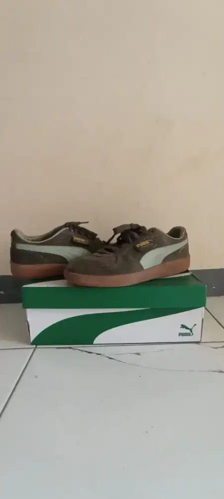 Puma Palermo olive green size 43