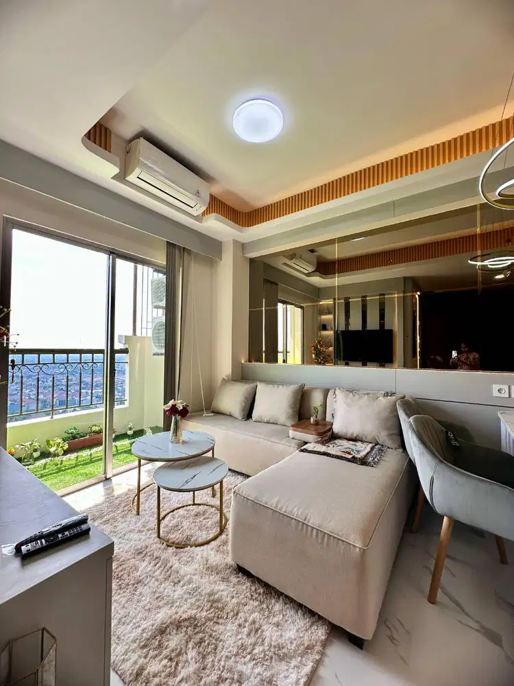 DISEWAKAN APARTEMEN WATERPLACE 2BR 61M2 FULL FURNISH TOWER FAVORIT