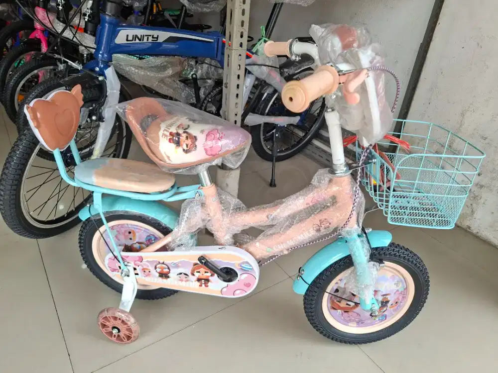 Sepeda Anak Perempuan Sepeda Mini CTB 12 Inch CHAMOMILE ( MUSIK )
