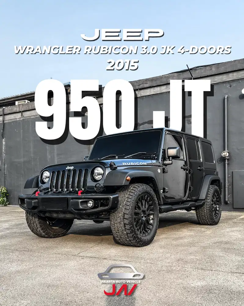 JEEP WRANGLER RUBICON 3.0 JK 4 DOORS 2015 / LOW ODO / LIKE NEW