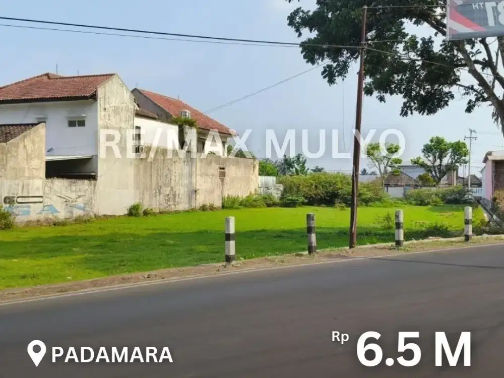 Tanah Subur Dijual Tepi Jalan Besar Area Padamara Purbalingga