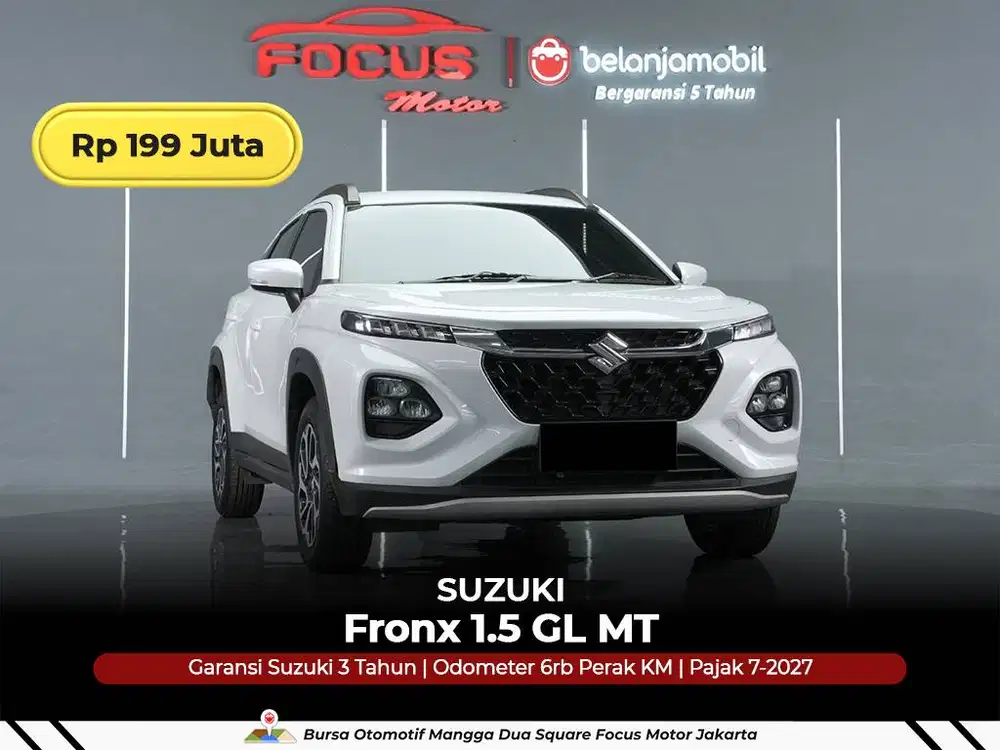 [ GARANSI 5THN KM 6RB ] Suzuki Fronx 1.5 GL MT Manual 2024/2025/2026